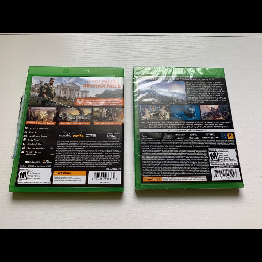 Xbox one games - Picture 2 of 2